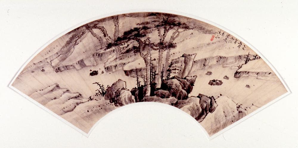 图片[2]-fan; painting BM-1951-0407-0.15-China Archive